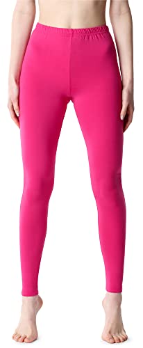 Bellivalini Leggings Lunghi Pantaloni Donna BLV50-203 (Rosa, XS)