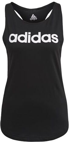 Adidas Essentials Loose Logo Canotta, Black/White, XS