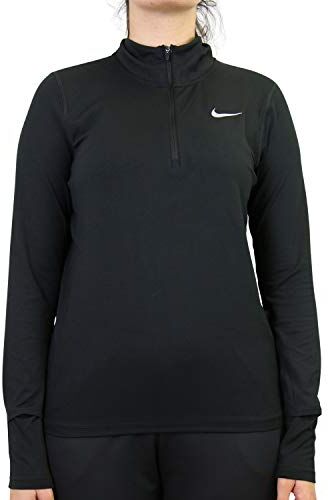 Nike DF Element Hz Sweatshirts Black/Reflective Silv S