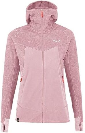 Salewa Puez Hybrid Polarlite Hooded Fleece Women, zephyr melange, M