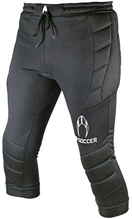 HO Soccer Pant. Pirata PORTERO Trousers 3/4 Logo SR Color: Black Talla: M