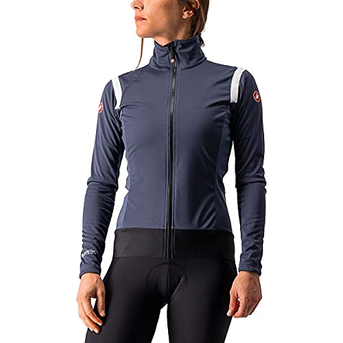 CASTELLI 4520554 ALPHA RoS 2 W LIGHT JACKET Giacca Donna DARK STEEL BLUE/SOFT PINK M