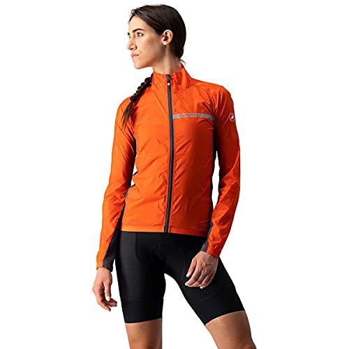 CASTELLI 4521529-656 SQUADRA ST. W JKT Giacca FIERY RED/DARK GRAY M