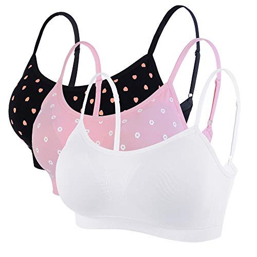 Litthing Reggiseno Sportivo da Donna Reggiseno Comodo Senza Cuciture Top Imbottito da Donna Spalline Regolabili Reggiseno Canotta Sport Senza Fili Top Corto per Yoga Fitness Esercizio