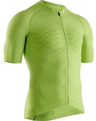 X-Bionic Effektor 4.0 Cycling Camicia da Ciclismo E031 Effektor Green/Arctic White L