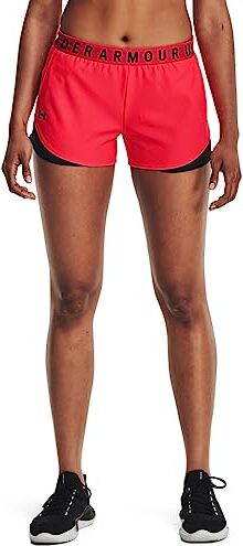 Under Armour Play Up 3.0 Pantaloncini, Donna, Beta/Nero/Nero, M/L