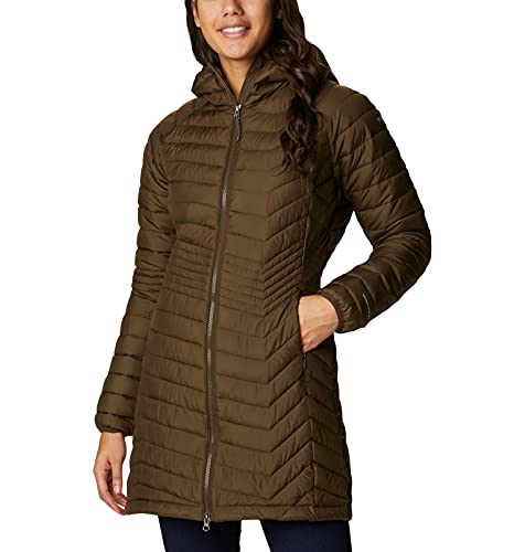 Columbia Donna Piumino, Fodera Riflettente Omni-Heat 100 percento Poliestere, Storm-Lite DP II 100 percento Poliestere, Thermarator 100 percento Poliestere, Verde (Olive Green), S