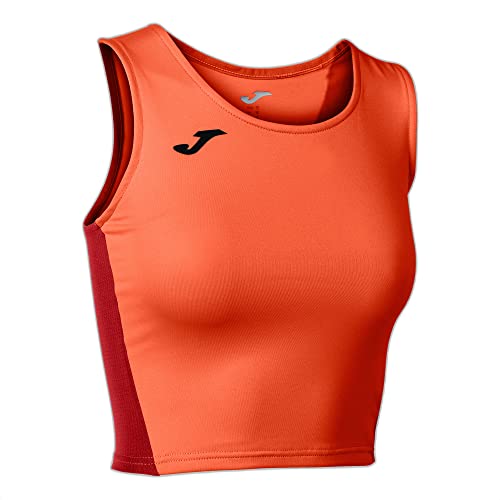 Joma Top R-Winner Maglietta, Arancione Fluoro, M Donna