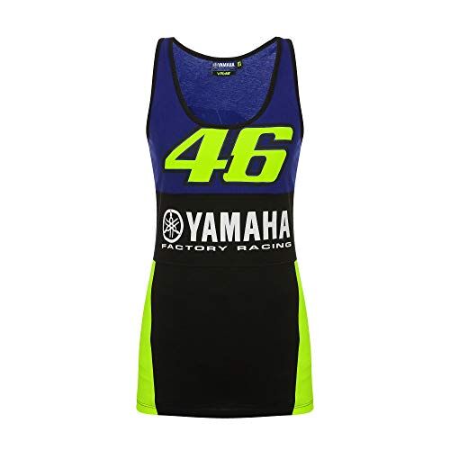 Valentino Canotta Yamaha VR46,Donna,XS,Blu