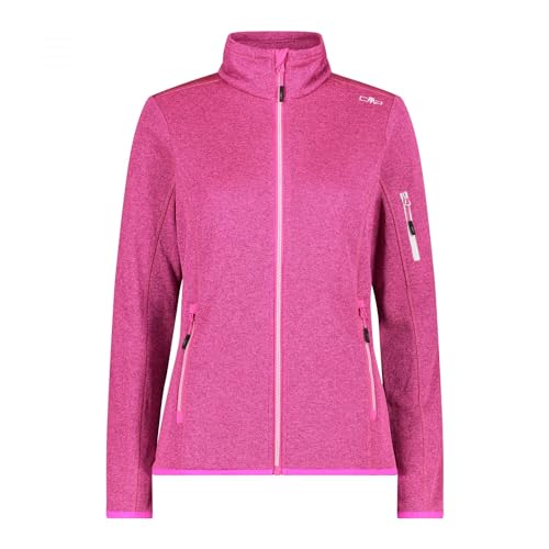 CMP Giacca In Knit-tech da Donna, Rosa (Fuxia Lighter), 52