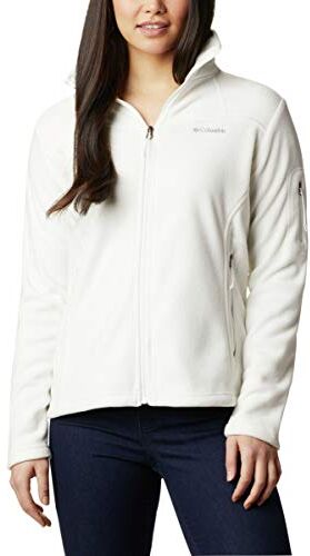 Columbia Fast Trek II Giacca in Pile, Donna, Bianco (125), XS