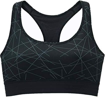 WENJUNneiyi WENJUN Comodino Sportivo Y-Bra Da Donna (Colore : Black, dimensioni : 160/90/M)