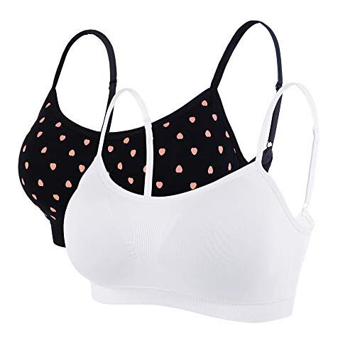 Litthing Reggiseno Sportivo da Donna Reggiseno Comodo Senza Cuciture Top Imbottito da Donna Spalline Regolabili Reggiseno Canotta Sport Senza Fili Top Corto per Yoga Fitness Esercizio