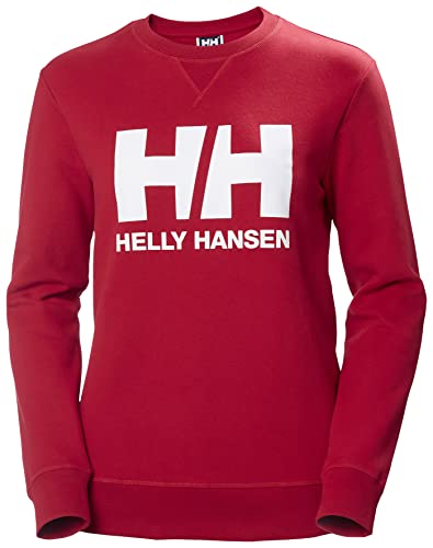 Helly Hansen W HH Logo Crew Sweat Red Womens S