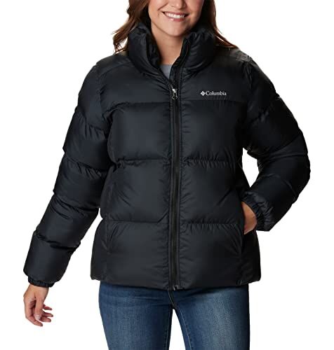 Columbia Puffect Jacket Piumino per Donna, Nero