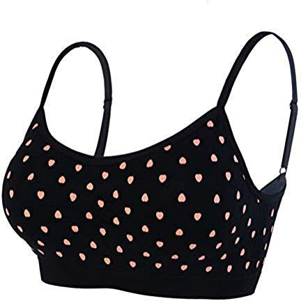 Litthing Reggiseno Sportivo da Donna Reggiseno Comodo Senza Cuciture Top Imbottito da Donna Spalline Regolabili Reggiseno Canotta Sport Senza Fili Top Corto per Yoga Fitness Esercizio