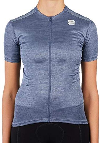 Sportful SUPERGIARA W Jrs, Maglia Lunga Donna, Blue Sea