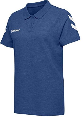 hummel HMLGO Cotton Polo Woman Color: True Blue_Talla: S