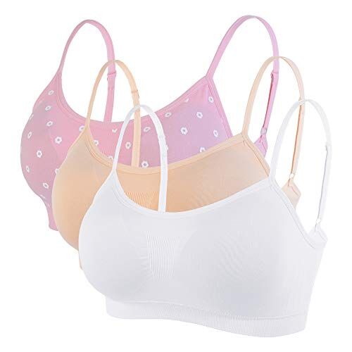 Litthing Reggiseno Sportivo da Donna Reggiseno Comodo Senza Cuciture Top Imbottito da Donna Spalline Regolabili Reggiseno Canotta Sport Senza Fili Top Corto per Yoga Fitness Esercizio