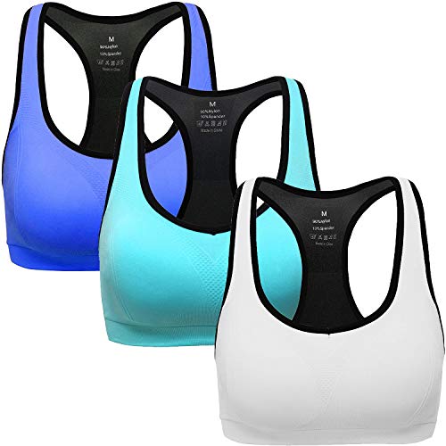 ANGOOL Impact Bra Reggiseno Sportivo New Reggiseni Sportivi Bandeau Comfort Comfy