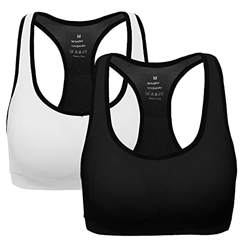 ANGOOL Impact Bra Reggiseno Sportivo New Reggiseni Sportivi Bandeau Comfort Comfy