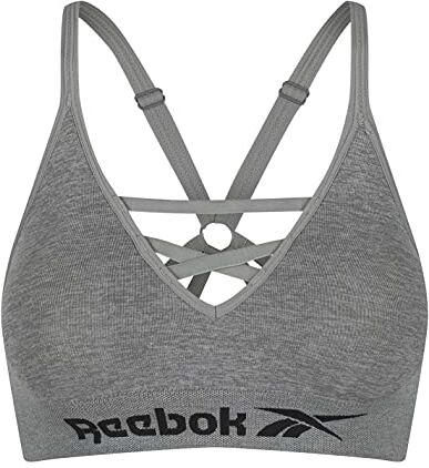 Reebok U4_C9497_Rbk Womens Seamless Bra MARYNA GRML Grey Marl Talla: S