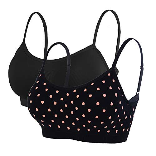 Litthing Reggiseno Sportivo da Donna Reggiseno Comodo Senza Cuciture Top Imbottito da Donna Spalline Regolabili Reggiseno Canotta Sport Senza Fili Top Corto per Yoga Fitness Esercizio