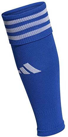 Adidas Team Sleeve 23 Knee Socks, Blu Reale/Bianco, 40-42 Unisex-Adulto