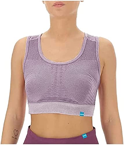 UYN Natural Training OW Maglia Lunga Donna Melange Viola Cinese XS