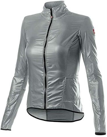 CASTELLI -870 ARIA SHELL W JACKET SILVER GRAY Giacca S