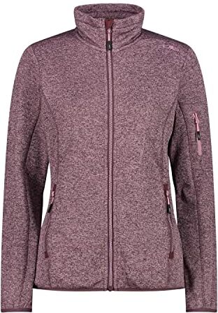 CMP Giacca In Knit-tech da Donna, Viola (Plum Fard), 50