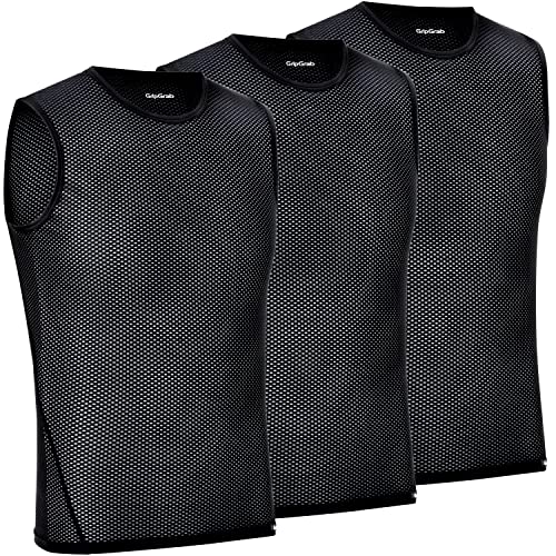 GripGrab Maglia Termica Ciclismo senza Maniche Base Layer Anti-Odore Leggero Intimo da Bicicletta Abbigliamento Tecnico