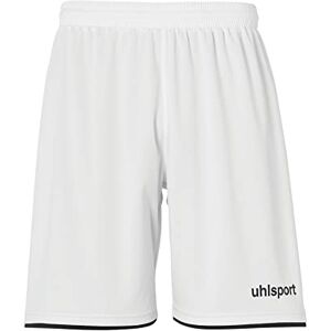 Uhlsport Club Shorts, Uomo, Bianco/Nero, M Uhlsport Club Shorts, Uomo, Bianco/Nero, M