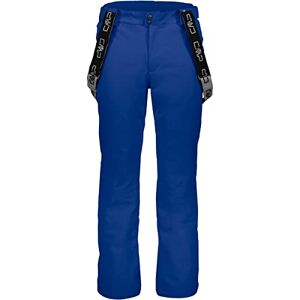 CMP Pantaloni da sci elasticizzati in twill da uomo, Royal, 52 CMP Pantaloni da sci elasticizzati in twill da uomo, Royal, 52