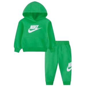 Nike Tuta Composto Felpa e Pantalone Felpa con Cappuccio e Tasche a Marsupio Felpa con Logo Ricamato Pantalone con Girovita Regolabile con Cordino e Orlo Elastico Verde E5 Nike Tuta Composto Felpa e Pantalone Felpa con Cappuccio e Tasche a Marsupio Felpa con Logo Ricamato Pantalone con Girovita Regolabile con Cordino e Orlo Elastico Verde E5