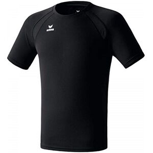 Erima Running Basic T-shirt, Unisex bambini, nero, 164 Erima Running Basic T-shirt, Unisex bambini, nero, 164