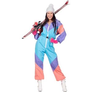WILBERS & WILBERS 4209 Tuta da sci da donna anni '80, tuta retrò per feste a tema après-ski, carnevale WILBERS & WILBERS 4209 Tuta da sci da donna anni '80, tuta retrò per feste a tema après-ski, carnevale