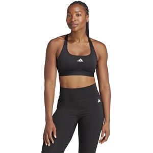 Adidas Reggiseno Sportivo da Donna Powerreact per Allenamento Medio, XSCD Nero Adidas Reggiseno Sportivo da Donna Powerreact per Allenamento Medio, XSCD Nero