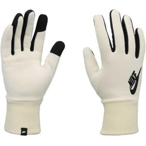 Nike W TG Club Guanti da fitness in pile, da donna, colore latte e nero/nero, taglia L Nike W TG Club Guanti da fitness in pile, da donna, colore latte e nero/nero, taglia L