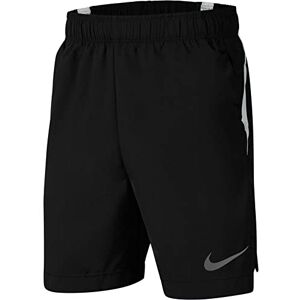 Nike B NK 6 inch Woven Short Pantaloncini, Black/White/(Reflect Silver), S Bambino Nike B NK 6 inch Woven Short Pantaloncini, Black/White/(Reflect Silver), S Bambino