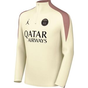 Nike Maglia da Calcio per Allenamento Jordan Dri-Fit Paris Saint-Germain Strike per Ragazzo/A – Terza, Pale Ivory/Rust Pink/Black, , XS Nike Maglia da Calcio per Allenamento Jordan Dri-Fit Paris Saint-Germain Strike per Ragazzo/A – Terza, Pale Ivory/Rust Pink/Black, , XS