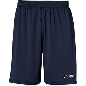 Uhlsport Club Pantaloncini da Calcio da Uomo, Uomo, , Blu Marino/Bianco, M Uhlsport Club Pantaloncini da Calcio da Uomo, Uomo, , Blu Marino/Bianco, M