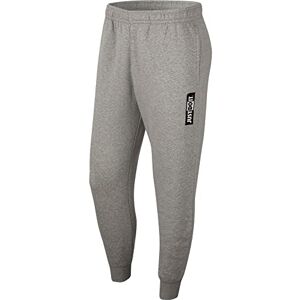 Nike M NSW JDI Pant FLC Bstr Pantaloni Sportivi, Uomo, Dk Grey Heather, S Nike M NSW JDI Pant FLC Bstr Pantaloni Sportivi, Uomo, Dk Grey Heather, S