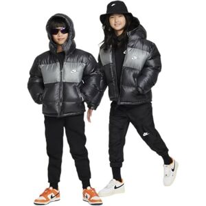 Nike K NSW TF RPL HIGH SYNFL HD JKT Giacca Unisex Bambino BLACK/SMOKE GREY/WHITE Taglia L Nike K NSW TF RPL HIGH SYNFL HD JKT Giacca Unisex Bambino BLACK/SMOKE GREY/WHITE Taglia L