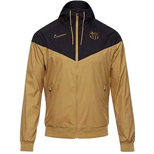 Nike FCB M NSW WR WVN AUT, Giacca Sportiva Uomo, jersey gold/Black/jersey gold/(jersey gold) (no sponsor), L Nike FCB M NSW WR WVN AUT, Giacca Sportiva Uomo, jersey gold/Black/jersey gold/(jersey gold) (no sponsor), L