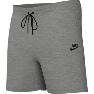 Nike Boy's Pantaloncini B NSW Tech FLC Short, Dk Grey Heather/Black/Black, , L Nike Boy's Pantaloncini B NSW Tech FLC Short, Dk Grey Heather/Black/Black, , L