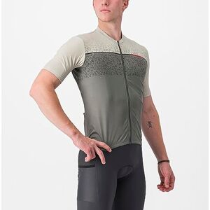 CASTELLI Unlimited ENTRATA Jersey Travertine Gray/Forest Gray T-Shirt XL CASTELLI Unlimited ENTRATA Jersey Travertine Gray/Forest Gray T-Shirt XL