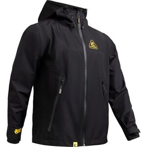 Cressi Hooded Shell Jacket Unisex Black/Yellow 3XL Giacca softshell sportiva per il tempo libero, idrorepellente e antivento, Nero/Giallo, 3XL Cressi Hooded Shell Jacket Unisex Black/Yellow 3XL Giacca softshell sportiva per il tempo libero, idrorepellente e antivento, Nero/Giallo, 3XL