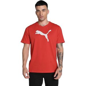 Puma Maglietta Sport Uomo - Logo teamRISE in Jersey di Cotone Puma Maglietta Sport Uomo - Logo teamRISE in Jersey di Cotone