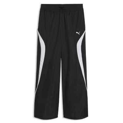 Puma Pantaloni in Tessuto Taglio Morbido da Donna Puma Pantaloni in Tessuto Taglio Morbido da Donna